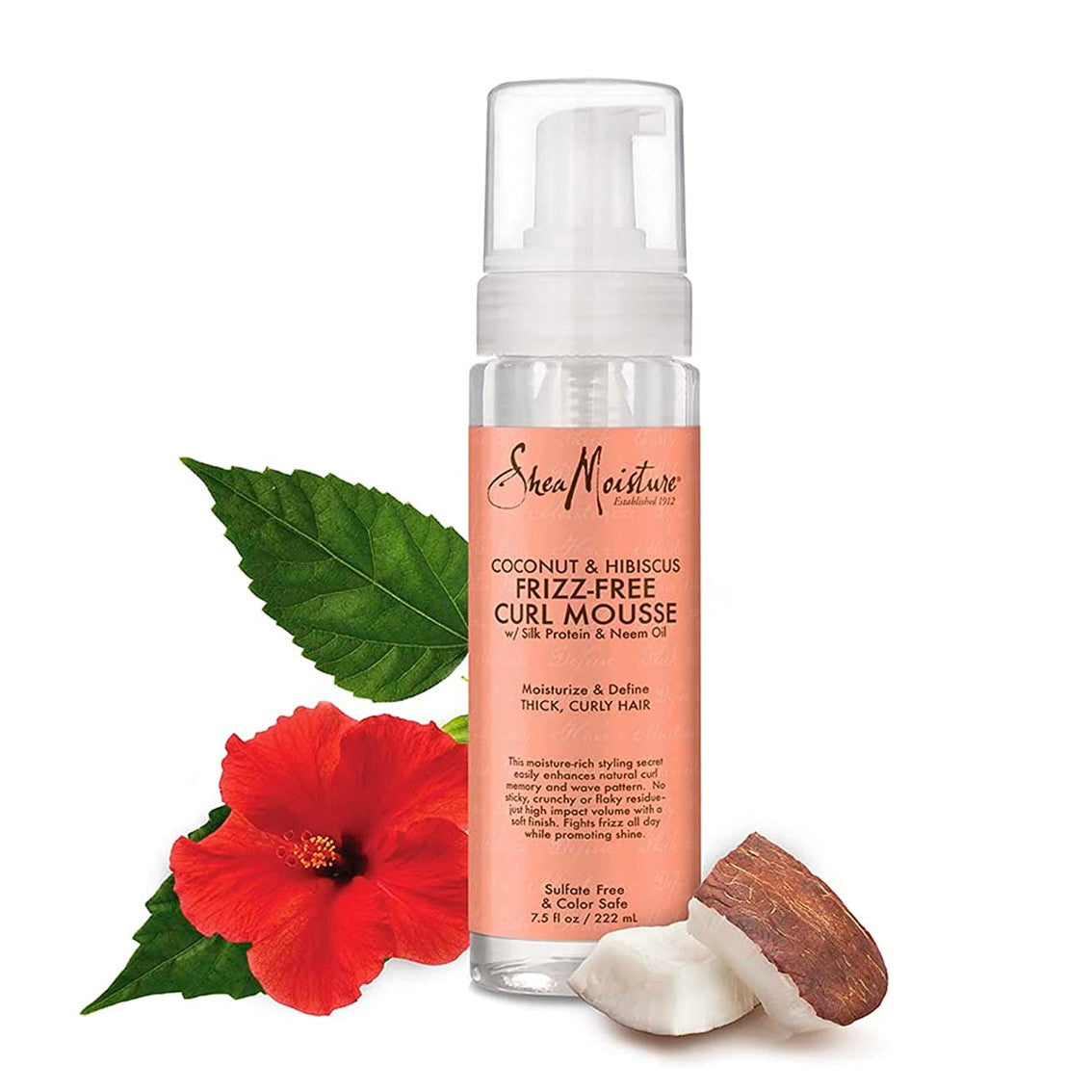 Shea Moisture Coconut & Hibiscus Frizz-Free Curl Mousse
