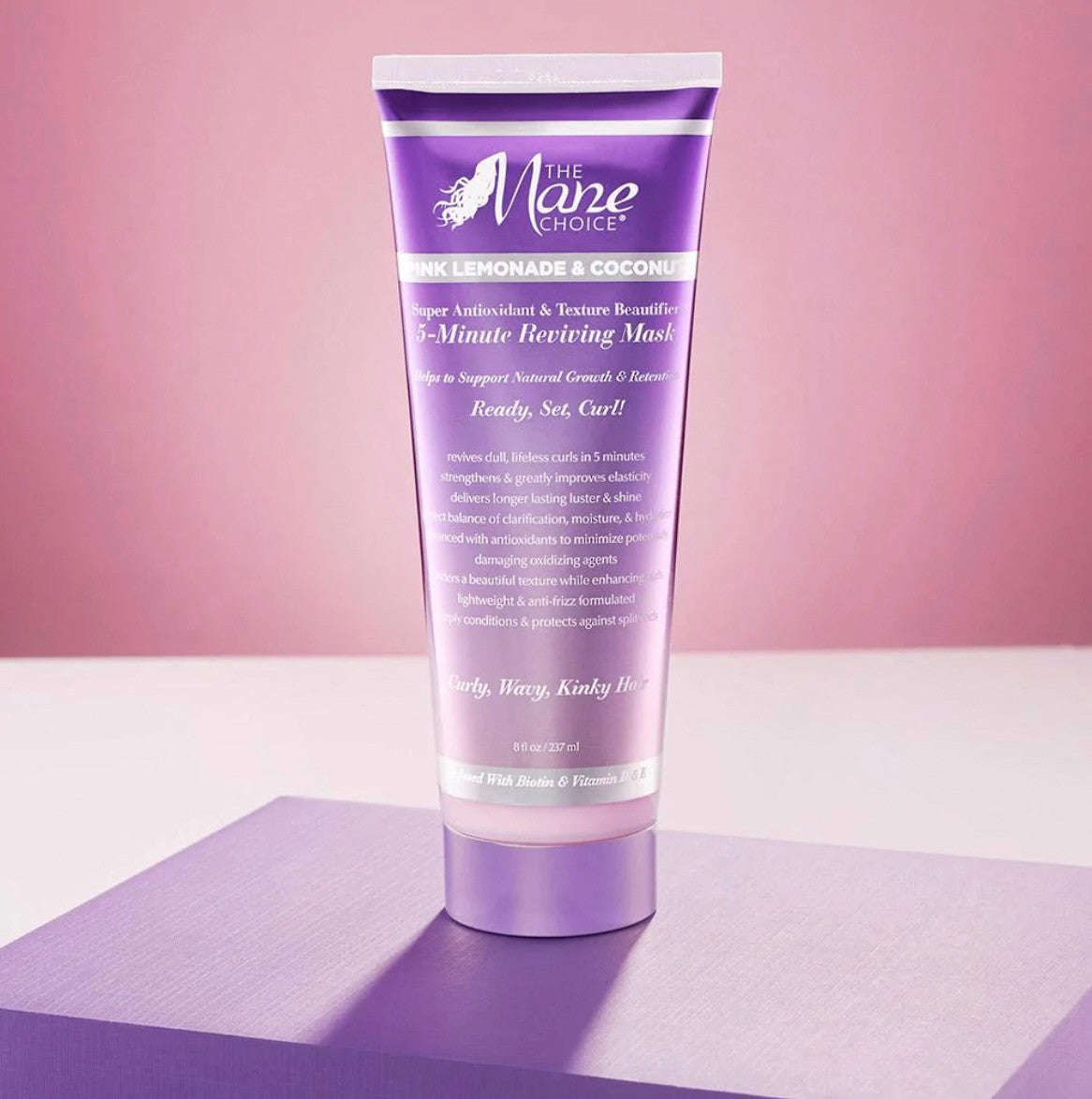 The Mane Choice Pink Lemonade Super Anti-Oxidant & Texture Beautifier 5-Minute Reviving Mask