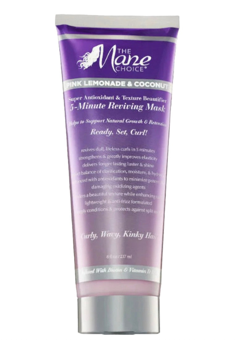 The Mane Choice Pink Lemonade Super Anti-Oxidant & Texture Beautifier 5-Minute Reviving Mask