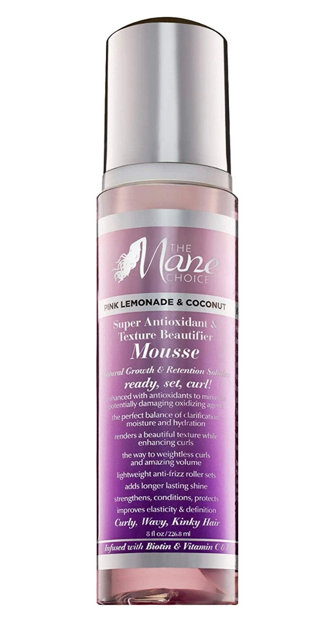 The Mane Choice Pink Lemonade Super Anti-Oxidant & Texture Beautifier Mousse
