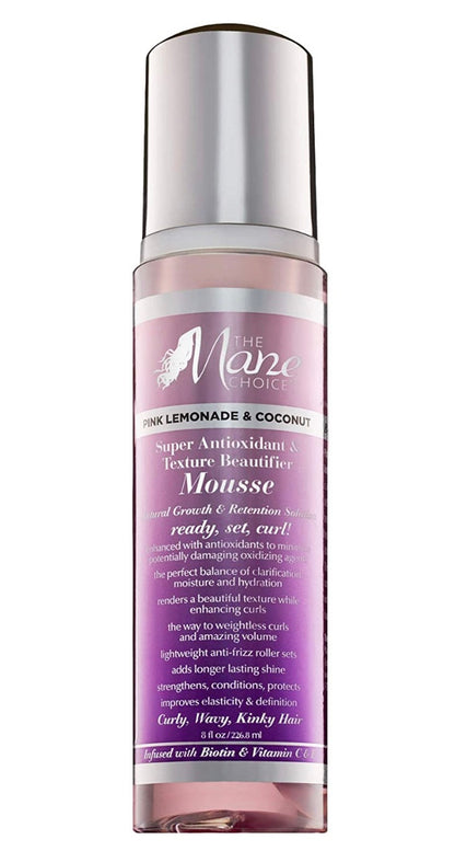 The Mane Choice Pink Lemonade Super Anti-Oxidant & Texture Beautifier Mousse