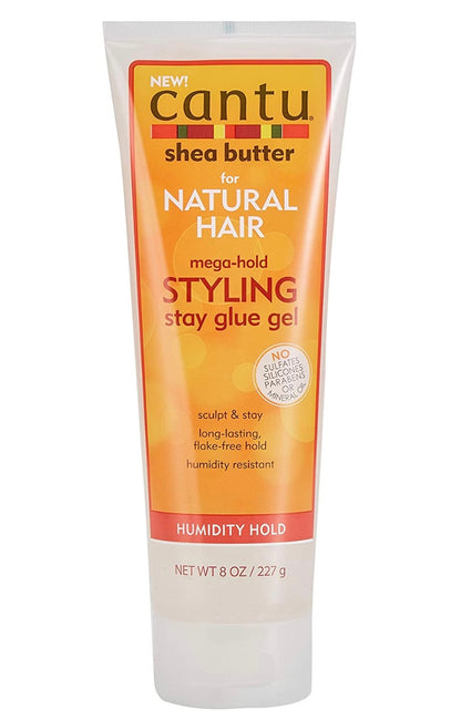 Cantu Shea Butter for Natural Mega Hold Styling Stay Glue
