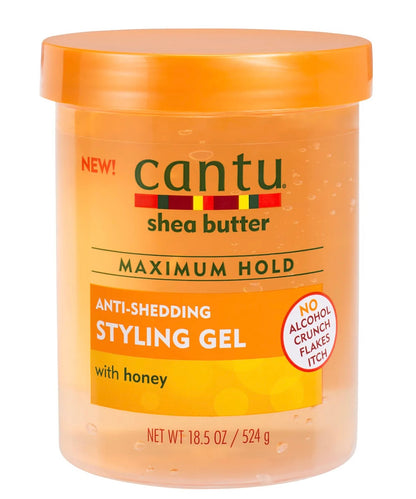 Cantu Shea Butter for Natural Hair Anti-Shedding Styling Gel With Honey