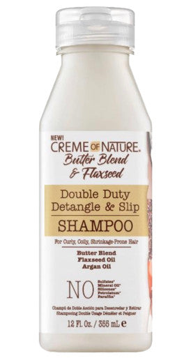 Creme of Nature Butter Blend & Flaxseed Detangle & Slip Shampoo