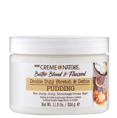 Creme of Nature Butter Blend & Flaxseed Stretch & Define Pudding