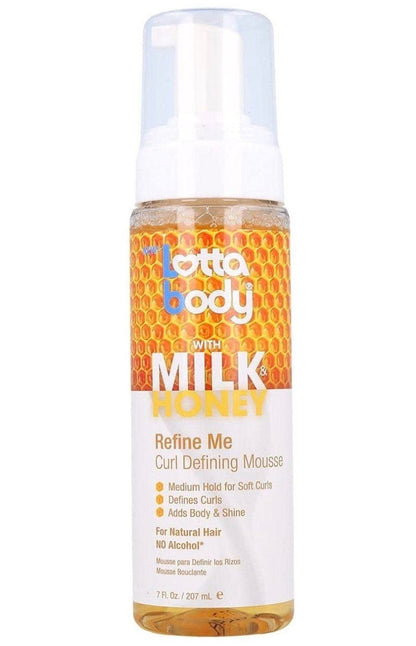 Lottabody Restore Me Milk and Honey Refine Me Curl Defining Mousse