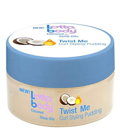 Lottabody Coconut and Shea Oils Twist Me Curl Styling Pudding
