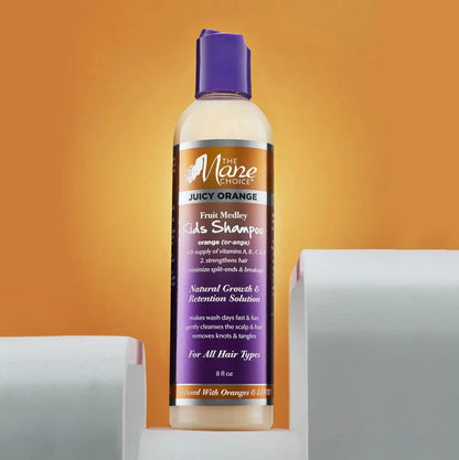 The Mane Choice Juicy Orange Fruit Medley Kids Shampoo