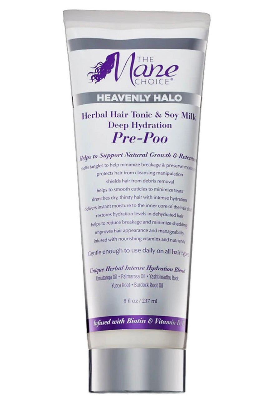 The Mane Choice Heavenly Halo Herbal Hair Tonic & Soy Milk Deep Hydration Pre-Poo