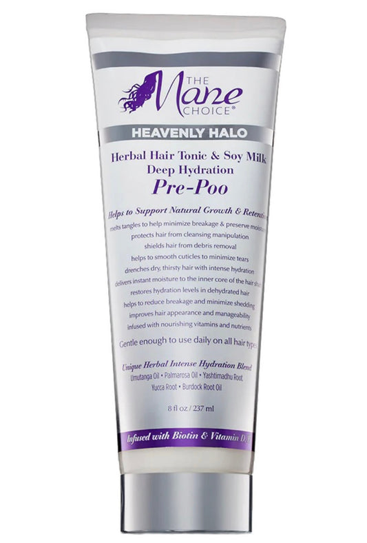 The Mane Choice Heavenly Halo Herbal Hair Tonic & Soy Milk Deep Hydration Pre-Poo