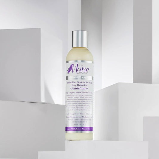 The Mane Choice Heavenly Halo Herbal Hair Tonic & Soy Milk Deep Hydration Conditioner