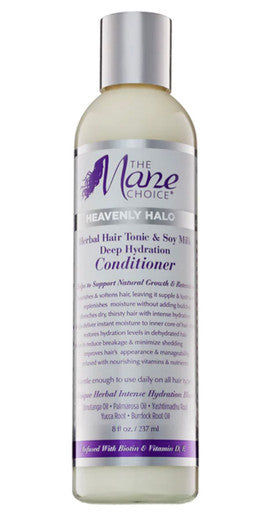 The Mane Choice Heavenly Halo Herbal Hair Tonic & Soy Milk Deep Hydration Conditioner
