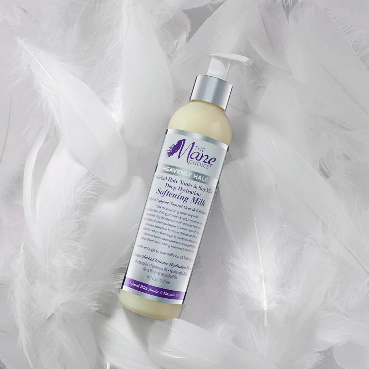 The Mane Choice Heavenly Halo Herbal Hair Tonic & Soy Milk Deep Hydration Softening Milk