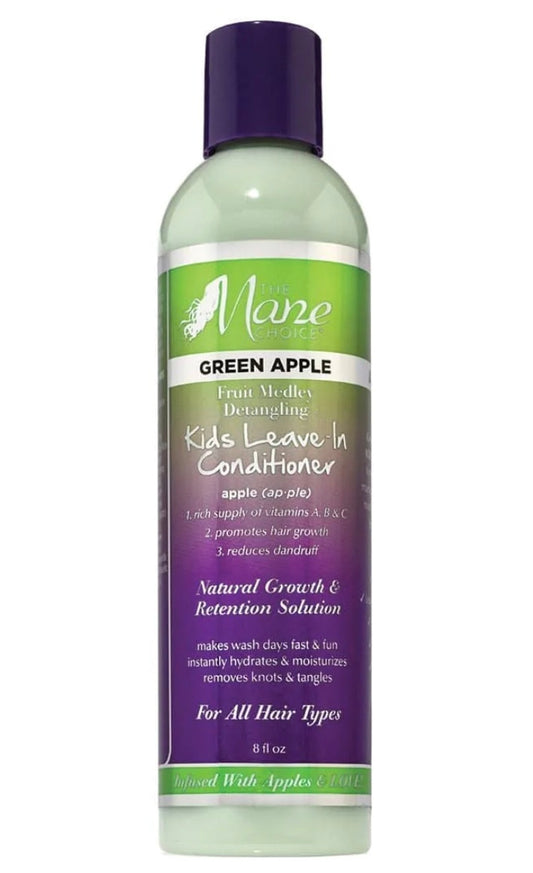 The Mane Choice Green Apple Fruit Medley Detangling KIDS Leave-In Conditioner