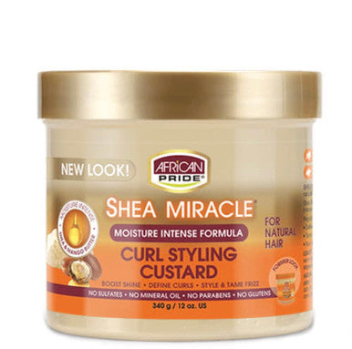 African Pride Shea Miracle Moisture Intense Curl Styling Custard