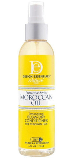 Design Essentials Moroccan Oil Detangling Blow-Dry Conditioner