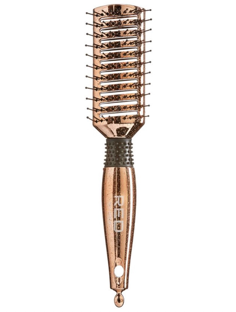 RED Rose Gold Paddle Brush