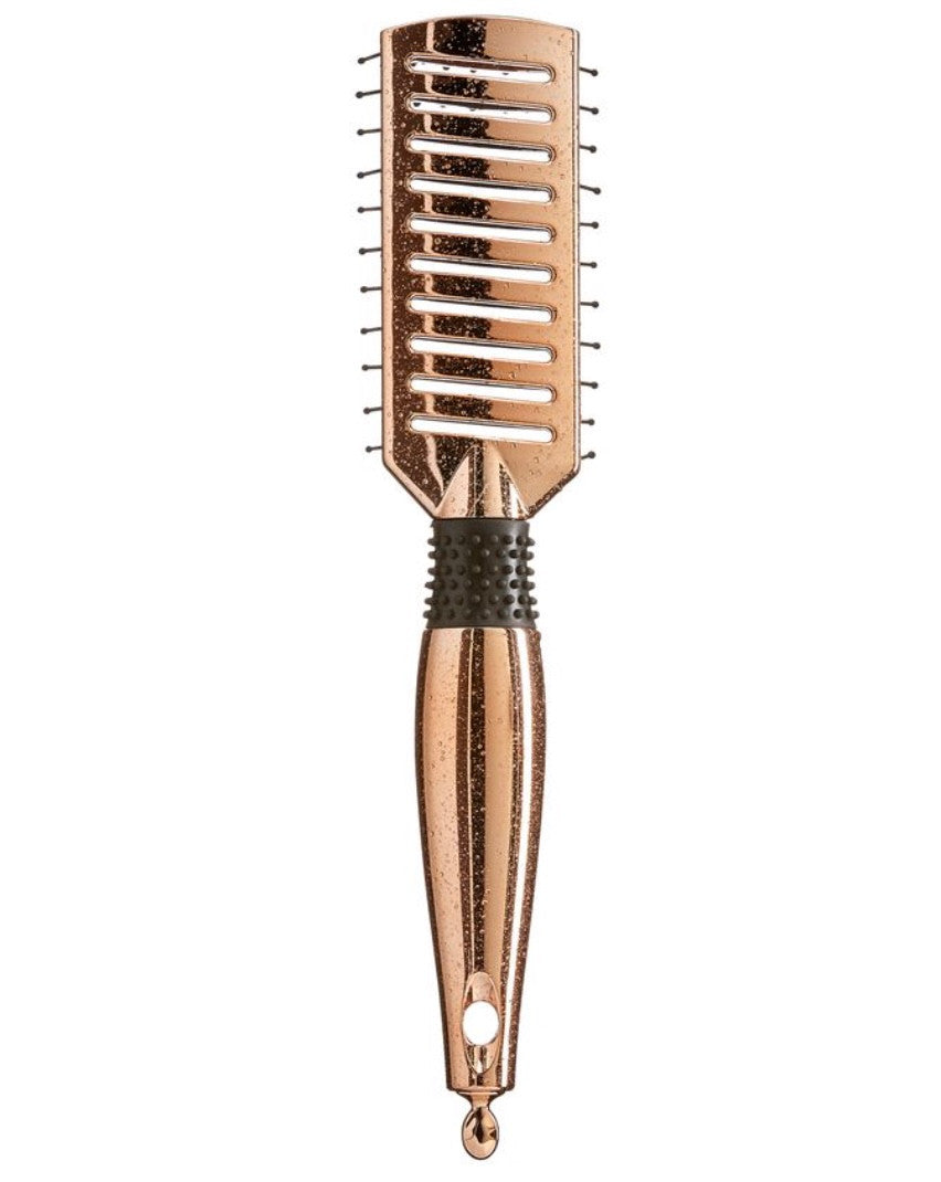 RED Rose Gold Paddle Brush
