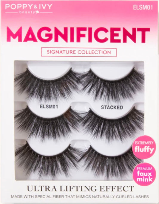 ABSOLUTE Poppy & Ivy Magnificent 10D Lash Multipack