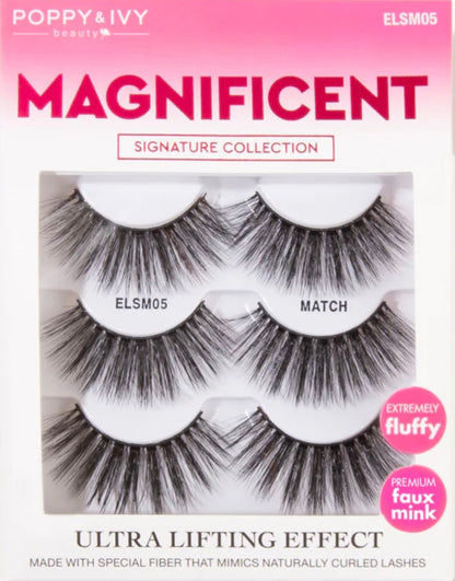 ABSOLUTE Poppy & Ivy Magnificent 10D Lash Multipack