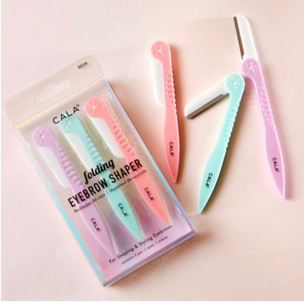 CALA Folding Eyebrow Shaper (3 Pcs/pk)
