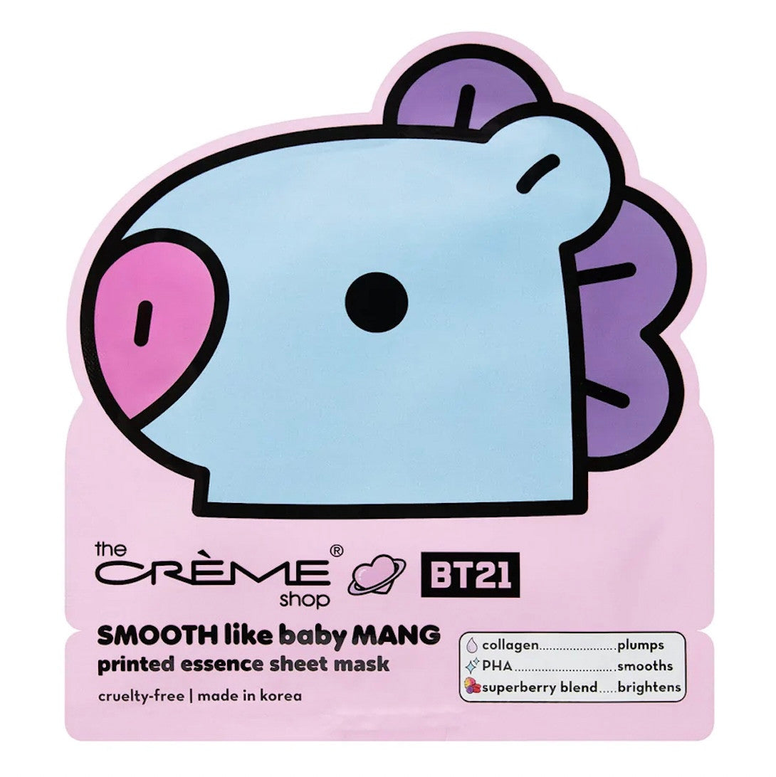 THE CREME SHOP SMOOTH Like Baby MANG Printed Essence Sheet Mask