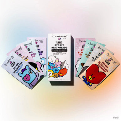 THE CREME SHOP Bye Bye Blackheads - Printed Pore Strips (Set of 8)