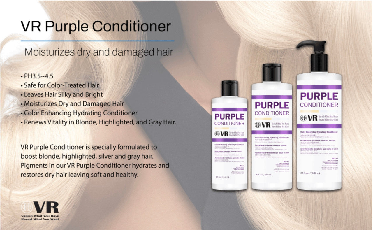 VR Color Enhancing Hydrating Purple Conditioner