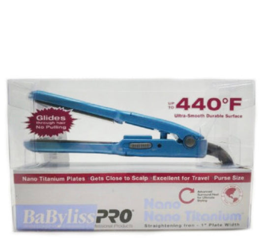 BaBylissPRO Nano Titanium 1" Mini Straightening Iron
