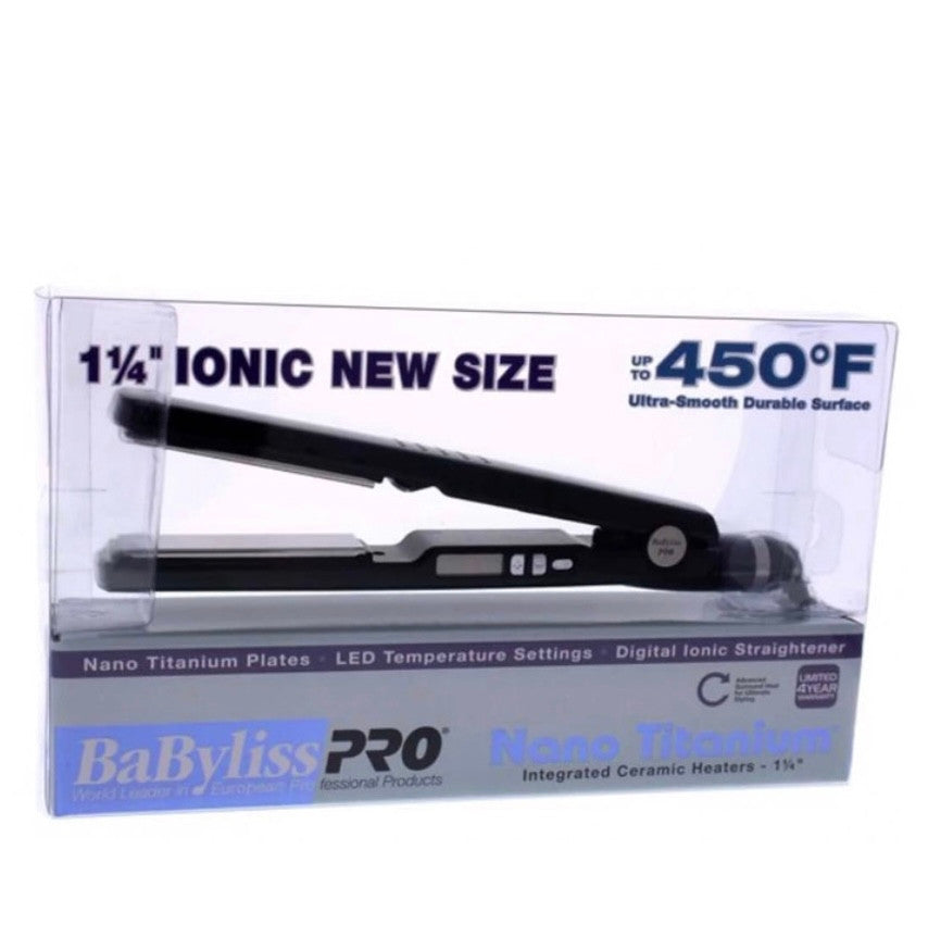 BaBylissPRO Nano Titanium 1-1/4" Plated Straightening Iron