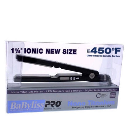 BaBylissPRO Nano Titanium 1-1/4" Plated Straightening Iron