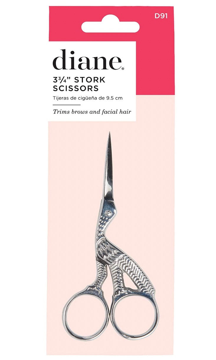 DIANE Stork Scissors for Eyebrows 3.75"