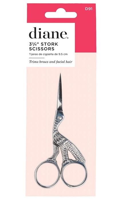 DIANE Stork Scissors for Eyebrows 3.75"