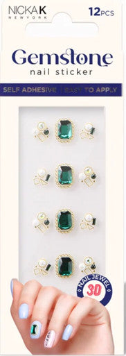 NICKA K Gemstone Nail Stickers (NSGM01)