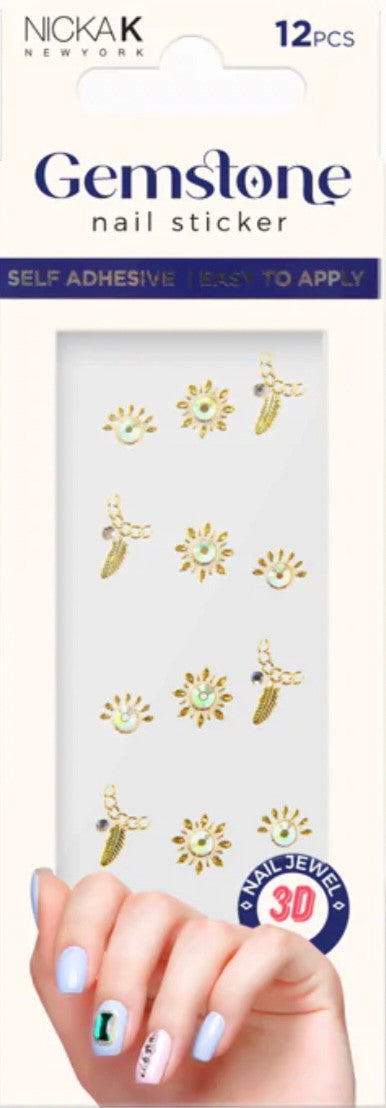 NICKA K Gemstone Nail Stickers (NSGM02)