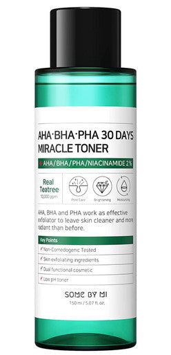 SOME BY MI AHA. BHA. PHA 30Days Miracle Toner (5.07 oz)