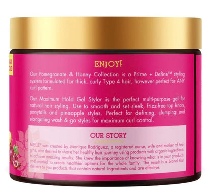 Mielle Pomegranate & Honey Maximum Hold Gel Styler