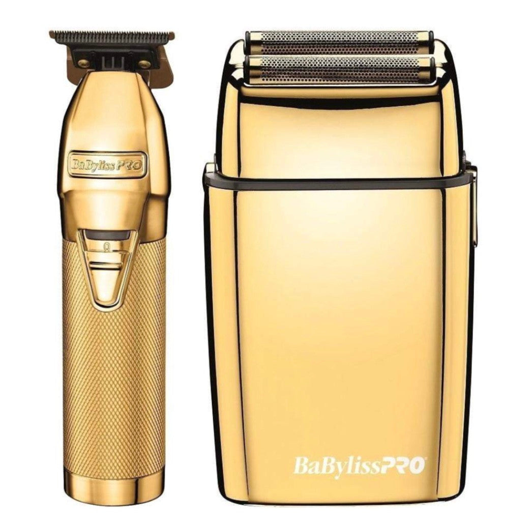 BaBylissPRO Gold Fx Collection combo (Trimmer + Shaver)
