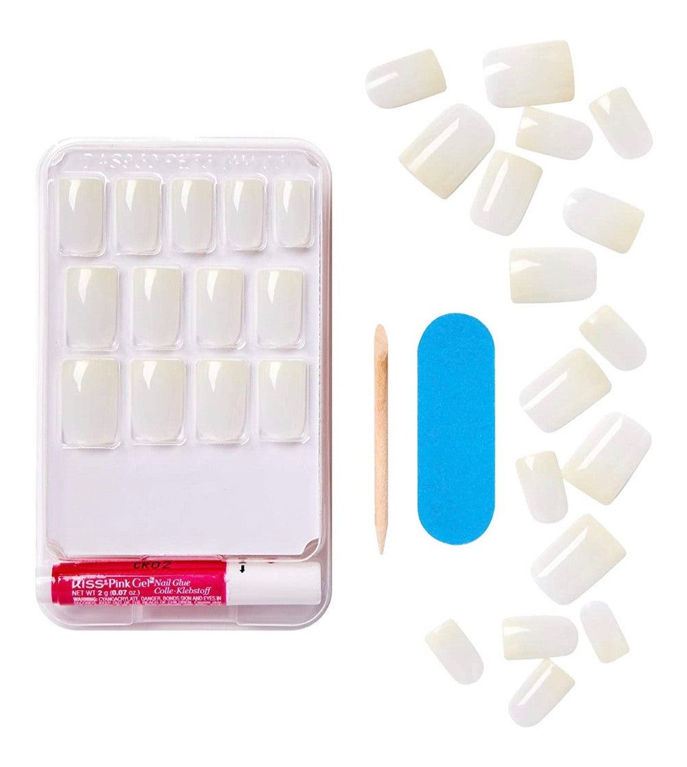 KISS Salon Acrylic Natural Nails 28pc - Euphoria