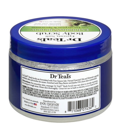 Dr Teal's Exfoliate & Renew Eucalyptus & Spearmint Epsom Salt Body Scrub