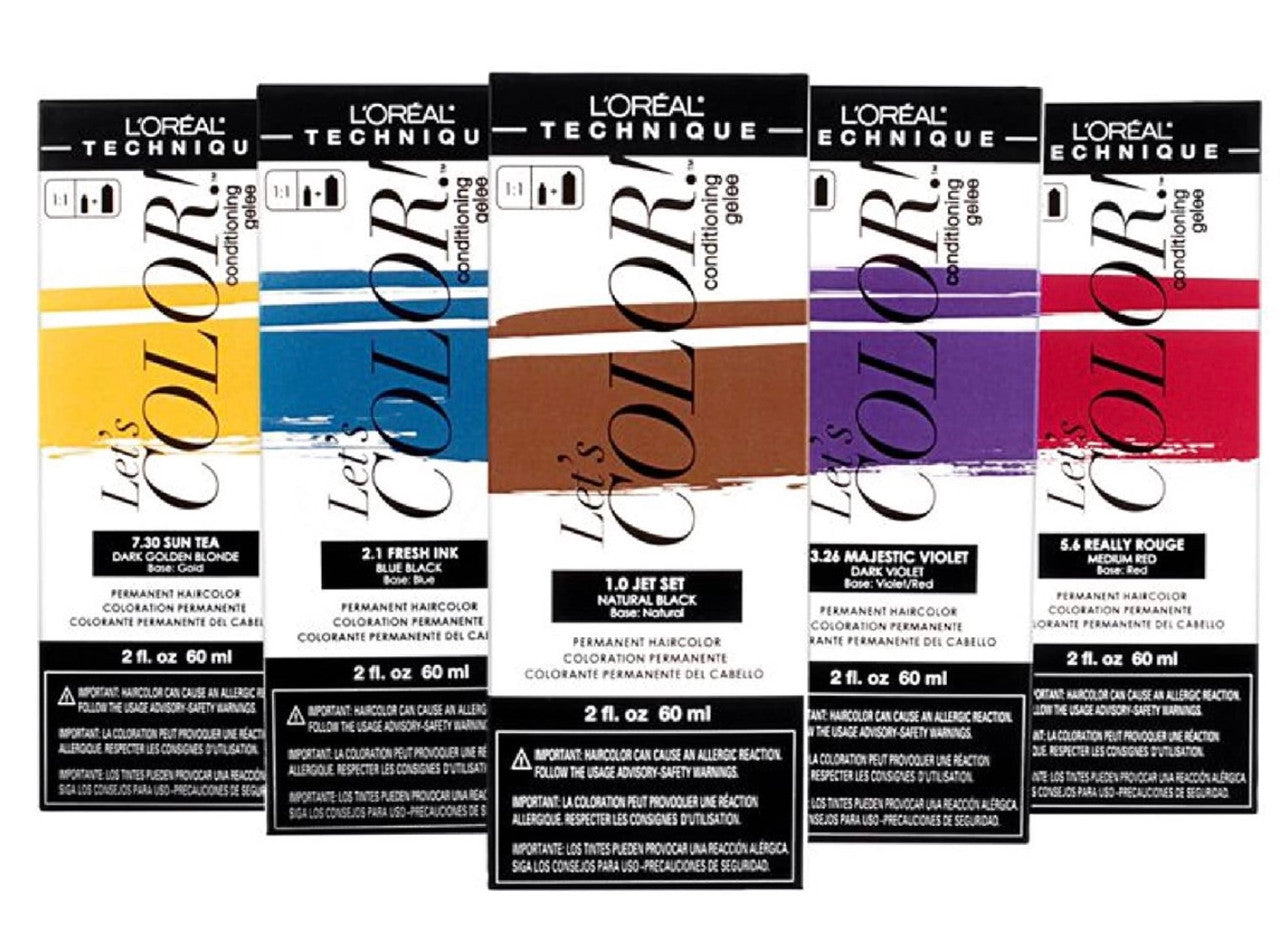L'OREAL Let's COLOR! Conditioning Gelee Permanent Haircolor