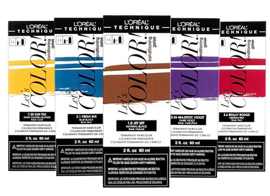 L'OREAL Let's COLOR! Conditioning Gelee Permanent Haircolor