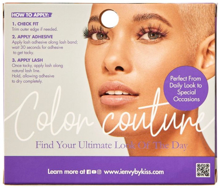 KISS i Envy Color Couture Eyelash - Mixed Faux Mink