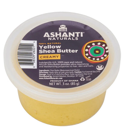 Ashanti 100% Natural Yellow Creamy Shea Butter