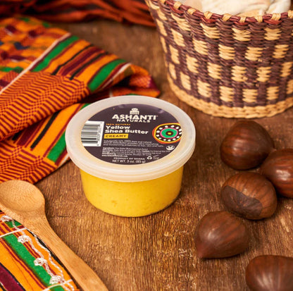 Ashanti 100% Natural Yellow Creamy Shea Butter
