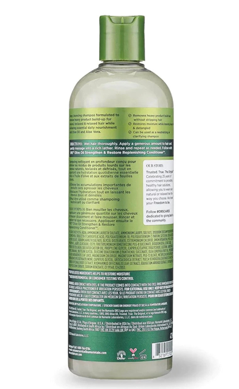 ORS Olive Oil Deep Cleansing Creamy Aloe Shampoo
