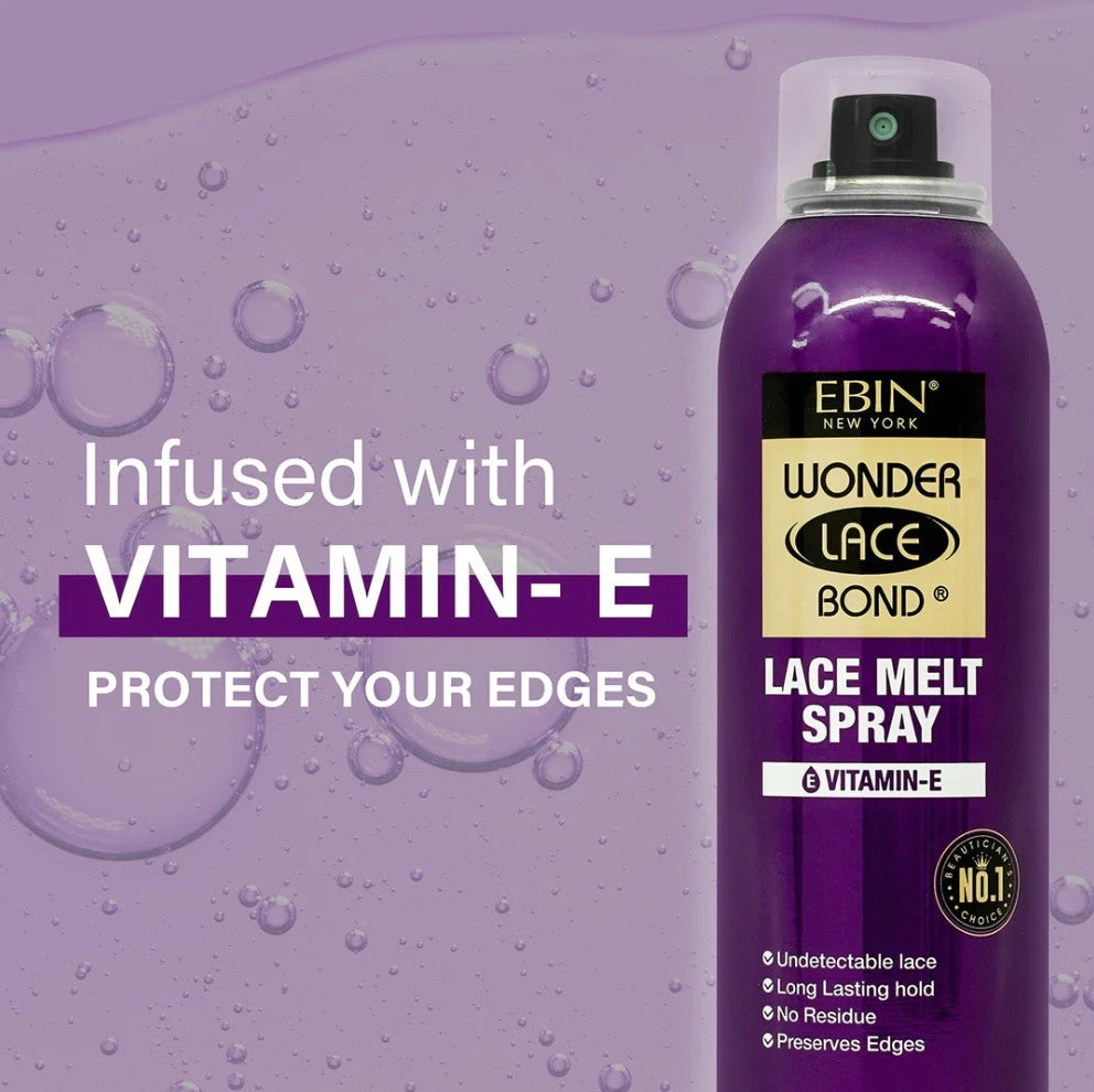 Ebin New York Wonder Lace Bond Melt Spray (Vitamin E)