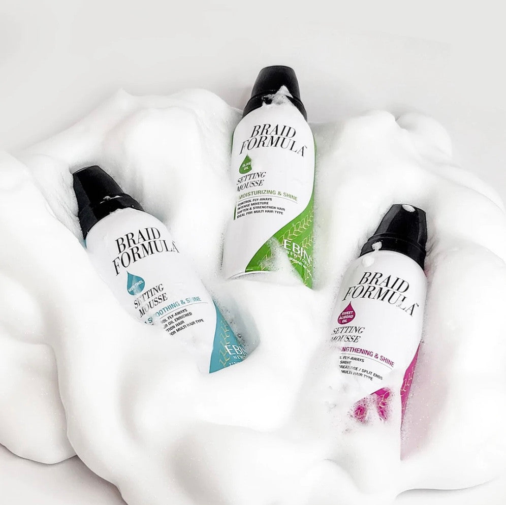 Ebin New York Setting Mousse Smoothing & Shine - Menthol