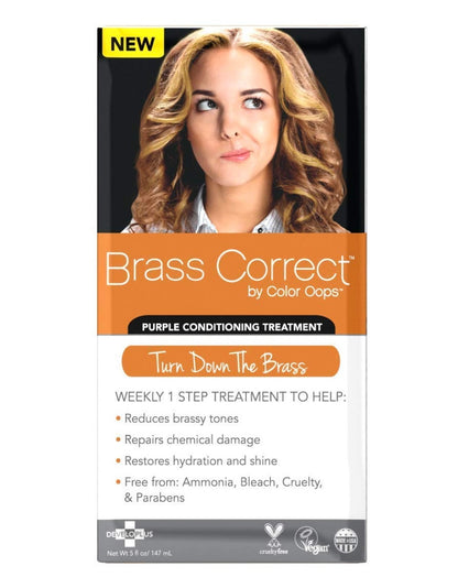 Color Oops Brass Correct Purple Deep Conditioning Hair Treatment
