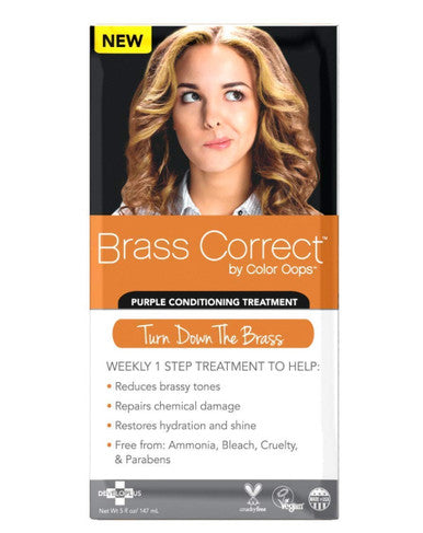 Color Oops Brass Correct Purple Deep Conditioning Hair Treatment